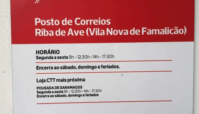 Ponto Ctt -  Tudo - Riba D'ave