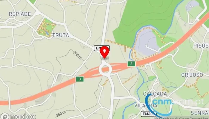 mapa de Ponto Pack InPost Serviço de entregas expresso em Frazão