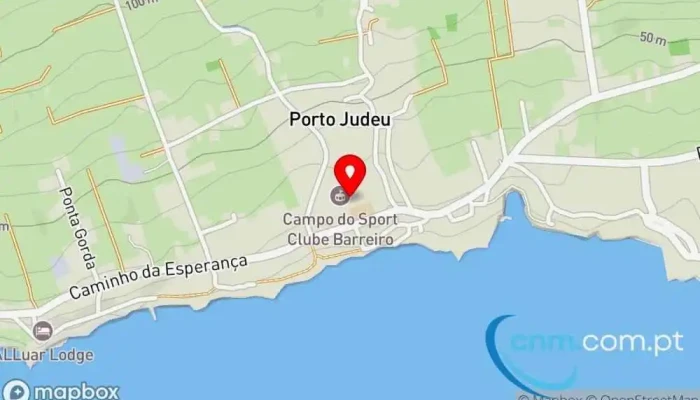 mapa de Porto Judeu  em Porto Judeu