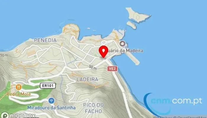 Porto Moniz -  Mapa - Porto Moniz