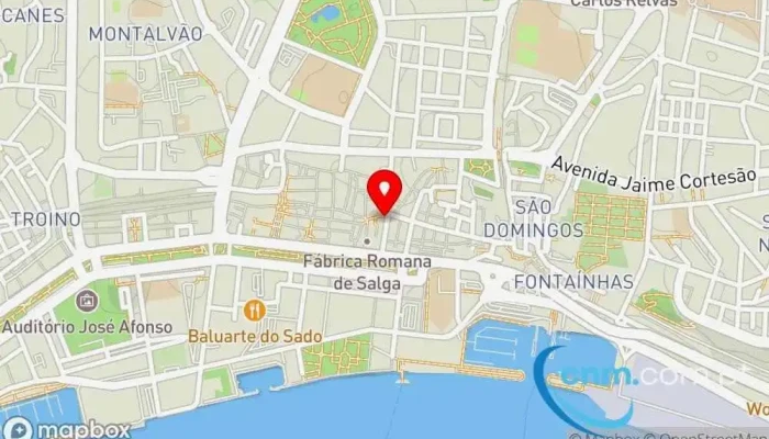 mapa de Post Office Correios em Setúbal