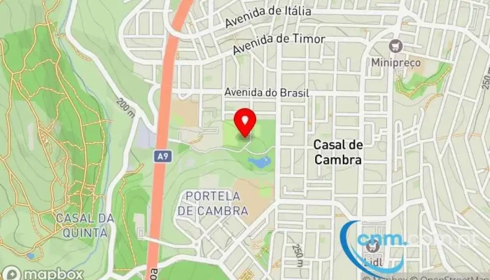 Posto Correios Ctt -  Mapa - Casal De Cambra