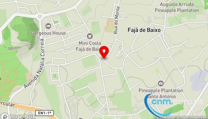 mapa de Posto CTT Correios em Ponta Delgada