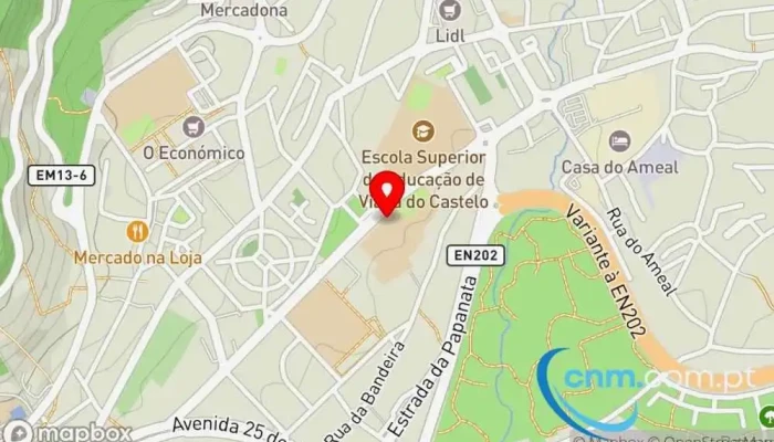 Posto De Correios Da Praca Alto Minho Mapa - Viana Do Castelo
