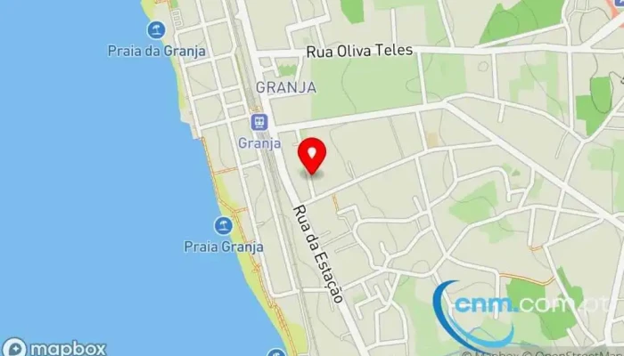 Posto De Correios Da Praia Da Granja -  Mapa - São Félix Da M.nha