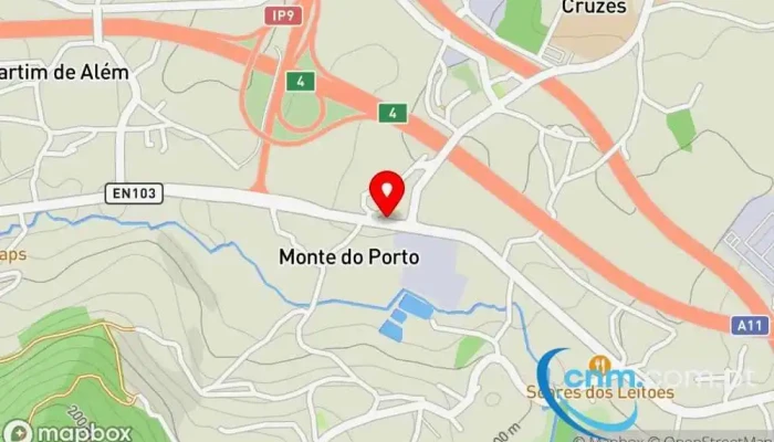 Posto De Correios De Cabreiros -  Mapa - Cabreiros