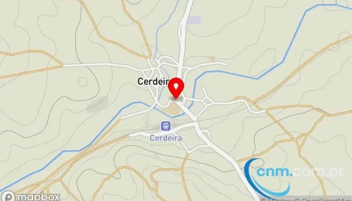 Posto De Correios De Cerdeira Do Coa Mapa - Rua Doutor Joaquim Diniz Da Fonseca