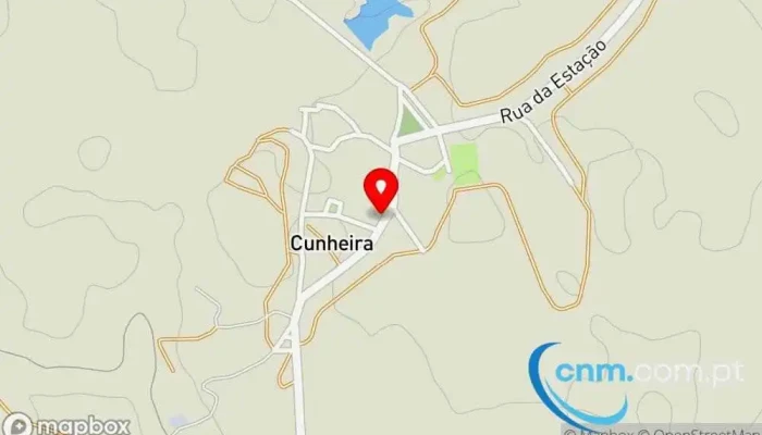 mapa de Posto de Correios de Cunheira Correios em Cunheira