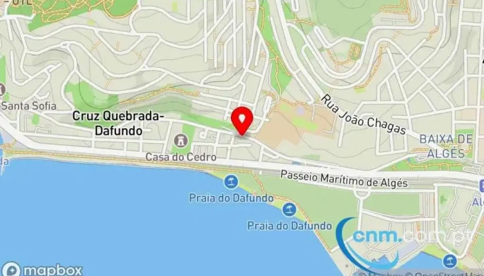 Posto De Correios De Dafundo -  Mapa - Cruz Quebrada
