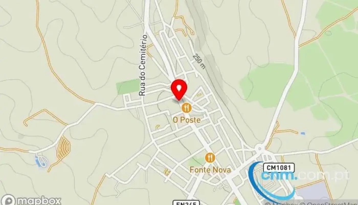 mapa de Posto de Correios de Fronteira Correios em Fronteira