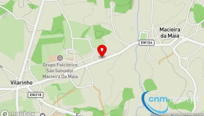 Posto De Correios De Macieira Da Maia -  Mapa - Macieira Da Maia