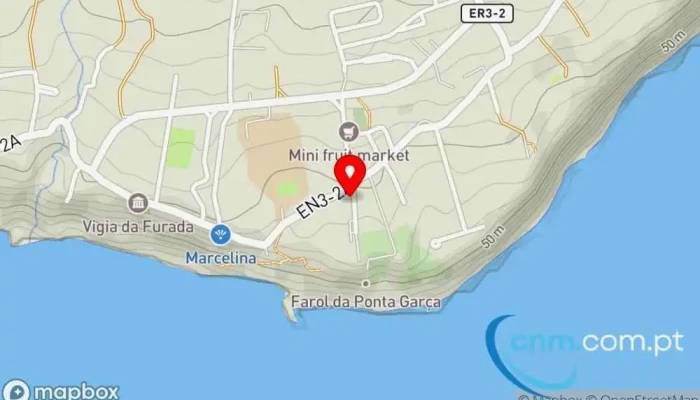mapa de Posto de Correios de Ponta da Garça Correios em Ponta Garça