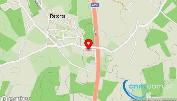 Posto De Correios De Retorta -  Mapa - Retorta