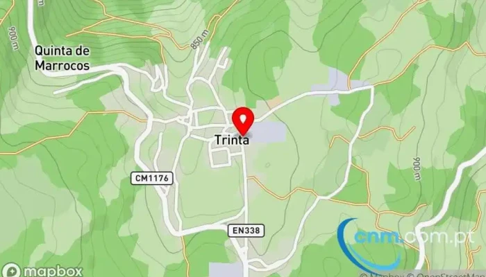 Posto De Correios De Trinta -  Mapa - Guarda