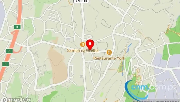 mapa de Posto de Correios de Vilar do Paraíso Correios em Vila Nova de Gaia
