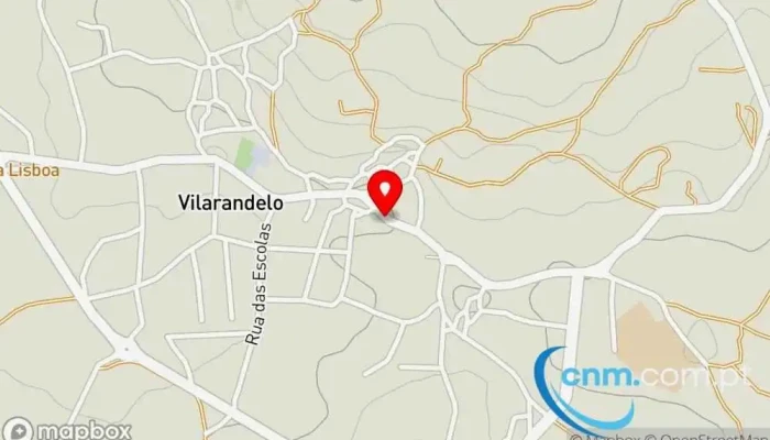 mapa de Posto de Correios de Vilarandelo Correios em R. Gen. Humberto Delgado
