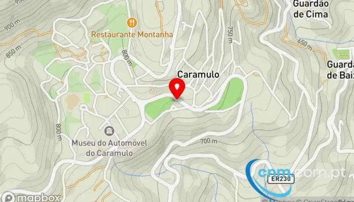 Posto De Correios Do Caramulo -  Mapa - Rua Dr. Manuel De Arriaga 750