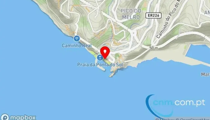 Praia Da Ponta Do Sol -  Mapa - Ponta Do Sol