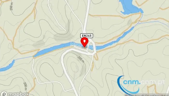 Praia Fluvial De Fronteira -  Mapa - Ribeira Grande