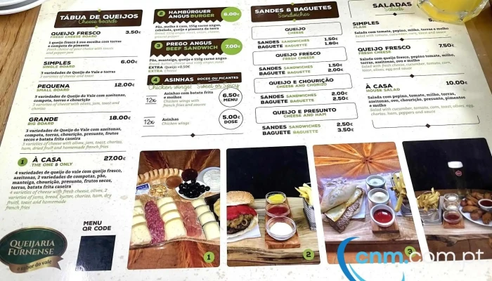 Queijaria Furnense -    Angus Meat Cardapio - Furnas