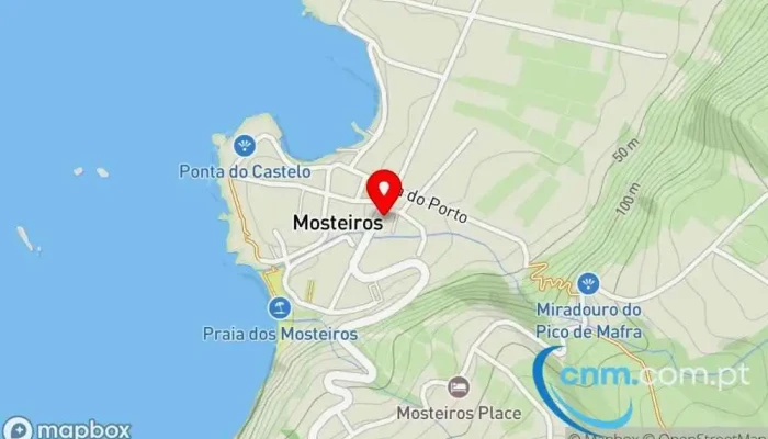 mapa de Restaurante O Chico Restaurante em Mosteiros
