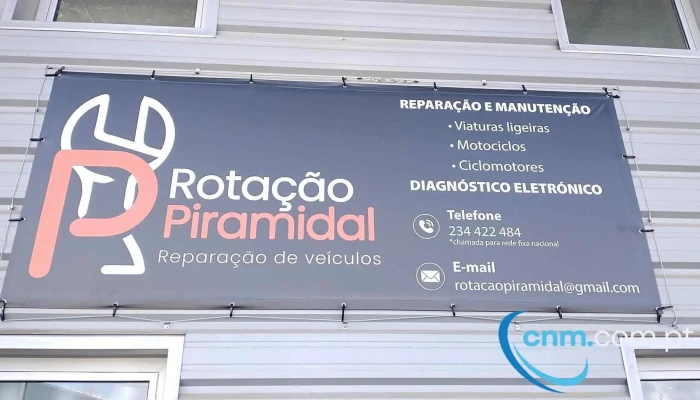 Rotação Piramidal Reparação de Veículos - 3800