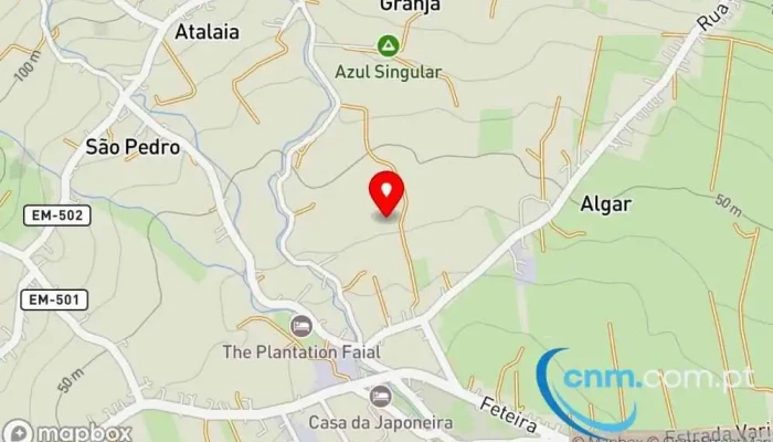 mapa de Sário Armindo, Lda. Empresa de remessas em Feteira