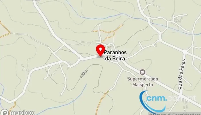 Sede Cscr Paranhos Da Beira -  Mapa - N231 37 53