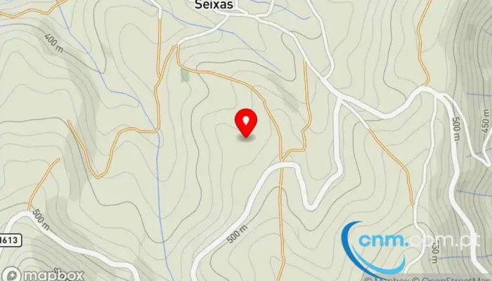 Seixas -  Mapa - Seixas