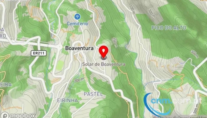 mapa de Solar de Boaventura Hotel, Lodge em São Vicente
