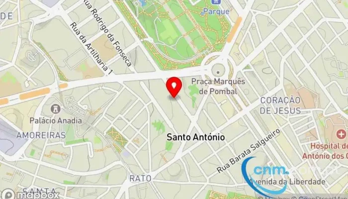 Stefanel -  Mapa - Lisboa