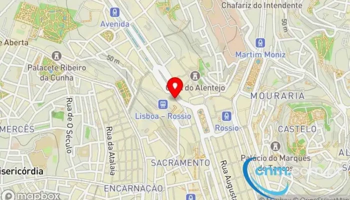 Tezenis -  Mapa - Lisboa