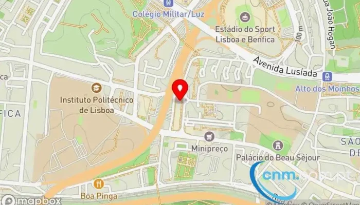 Totikids Benfica -  Mapa - Lisboa