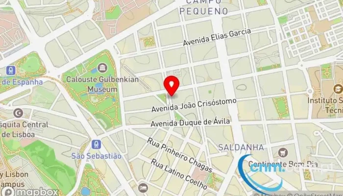 Tresmes Mapa - Lisboa