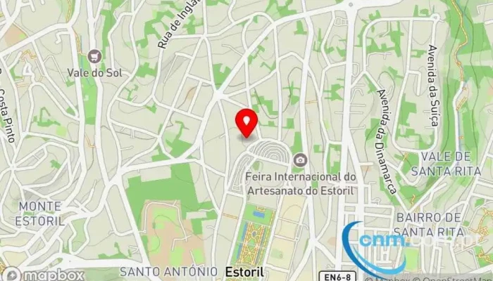 mapa de UPS Access Point Serviço de frete e correio, Serviço de entregas expresso em Estoril