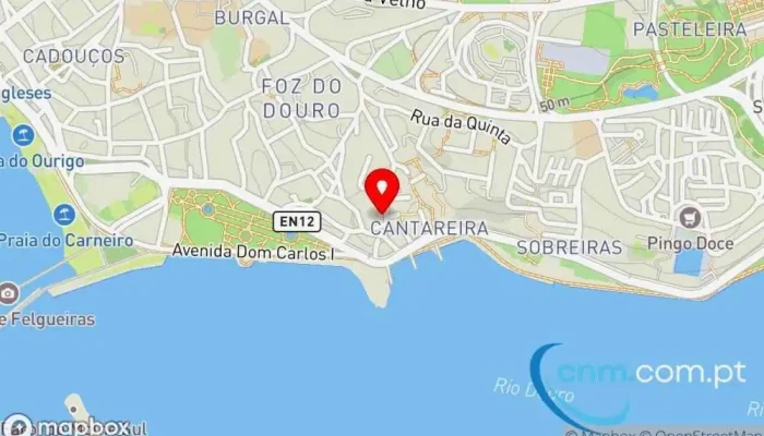 mapa de UPS Access Point Serviço de frete e correio, Serviço de entregas expresso em Porto