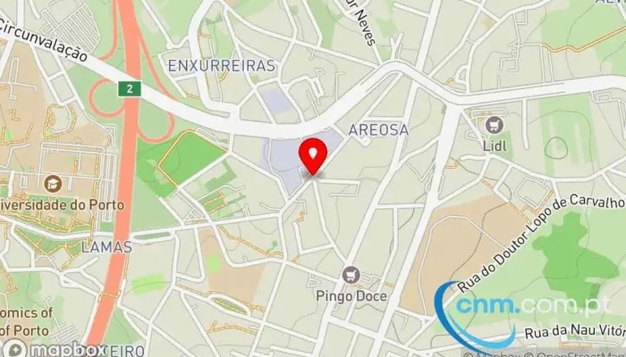 mapa de UPS Access Point Serviço de frete e correio, Serviço de entregas expresso em Porto