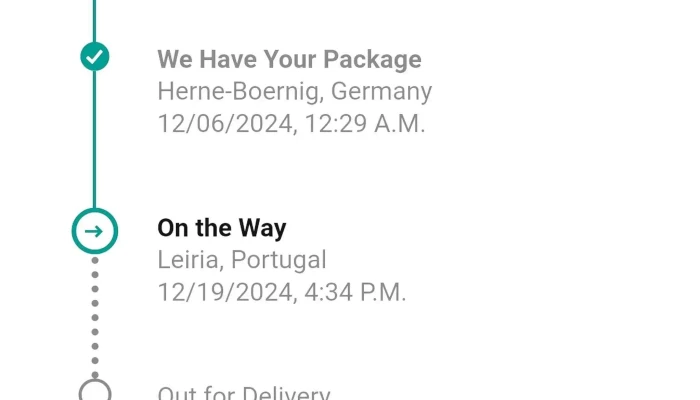 Ups -  Servico De Frete E Correio - Leiria