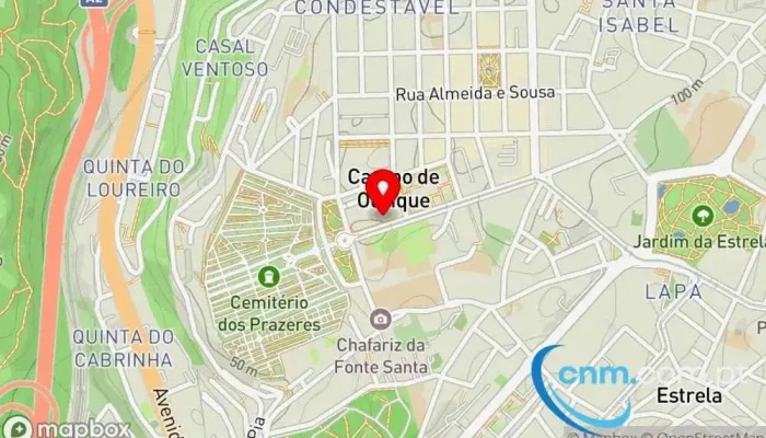 Vidal Tecidos -  Mapa - Lisboa