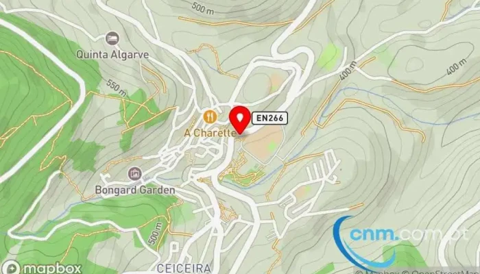 mapa de WC público Correios em Monchique