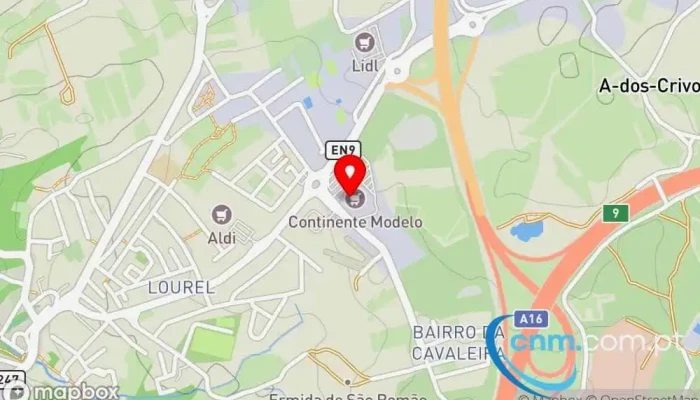Worten -  Mapa - Sintra