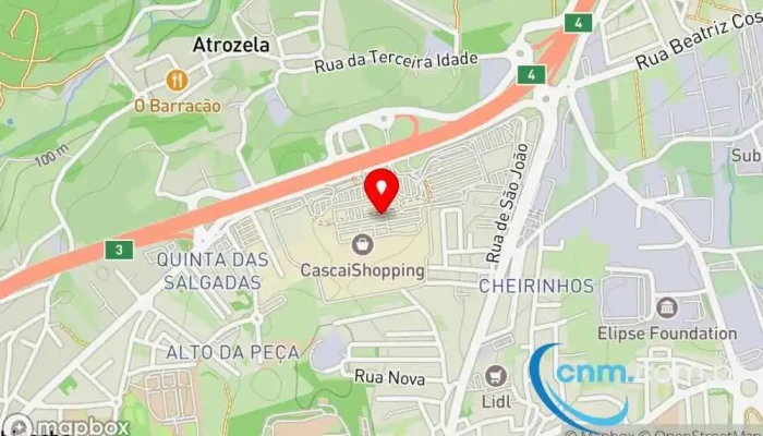 Zara -  Mapa - Alcabideche