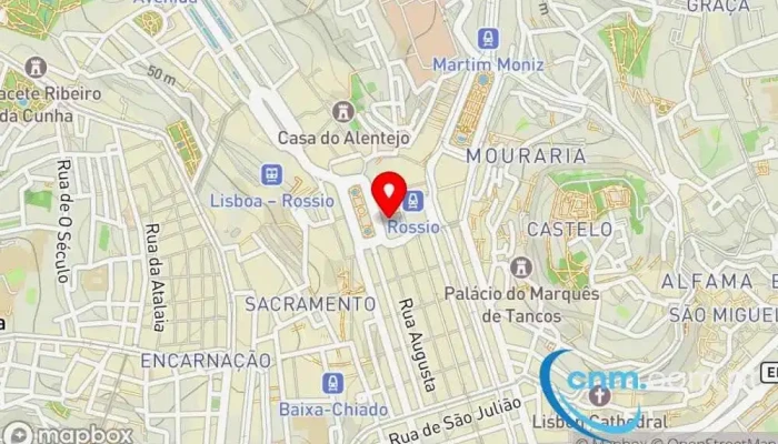 Zara -  Mapa - Lisboa
