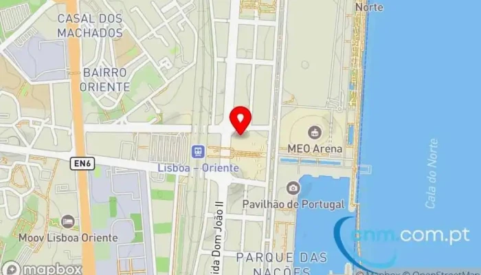 Zippy Vasco Da Gama -  Mapa - Lisboa